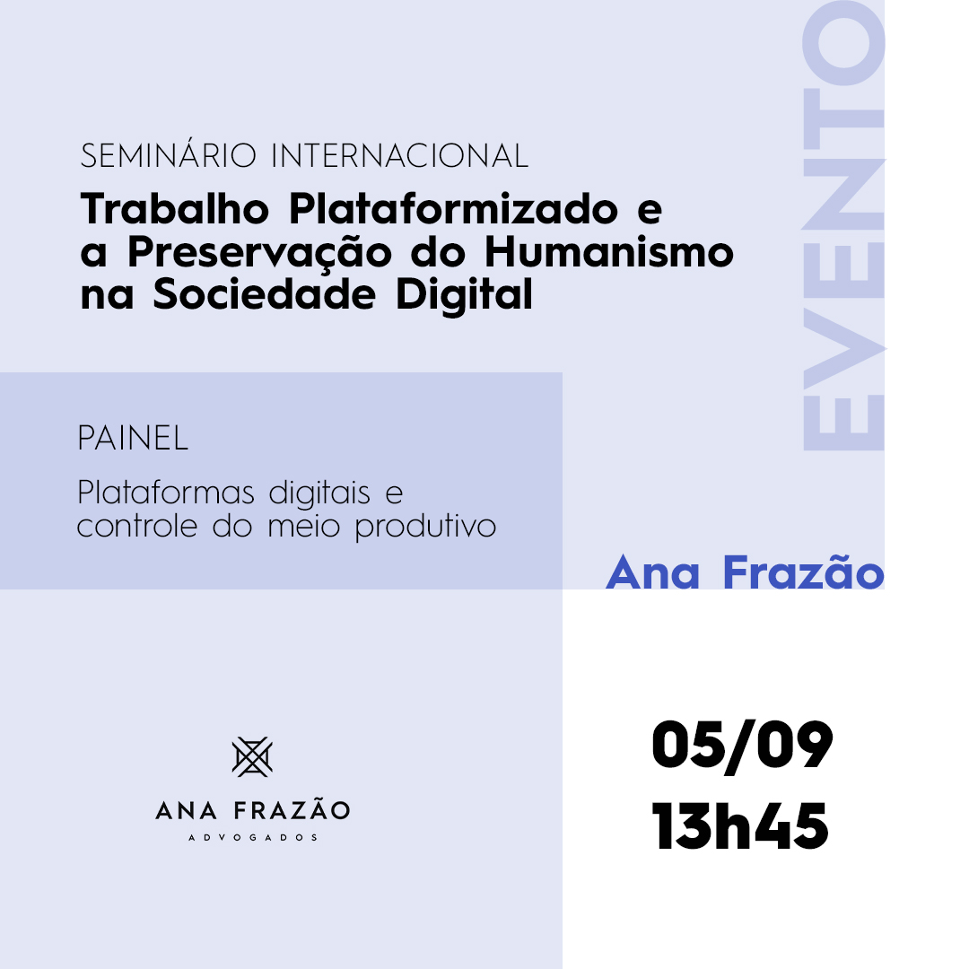 Ana Frazão é uma das coautoras do livro “Sociedades – Normas Societárias do  Código Civil Comentadas” – Ana Frazão Advogados